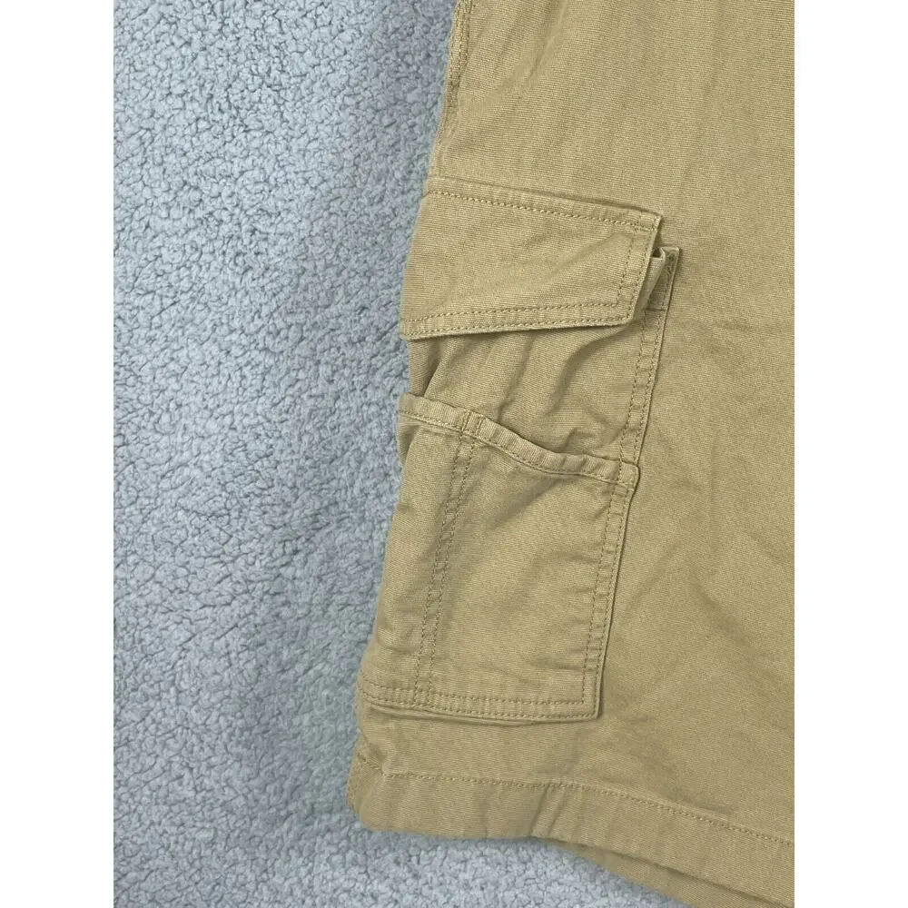 Carhartt Cargo Shorts Size 42 Men's Rugged Flex Relaxed Fit Tan Beige
